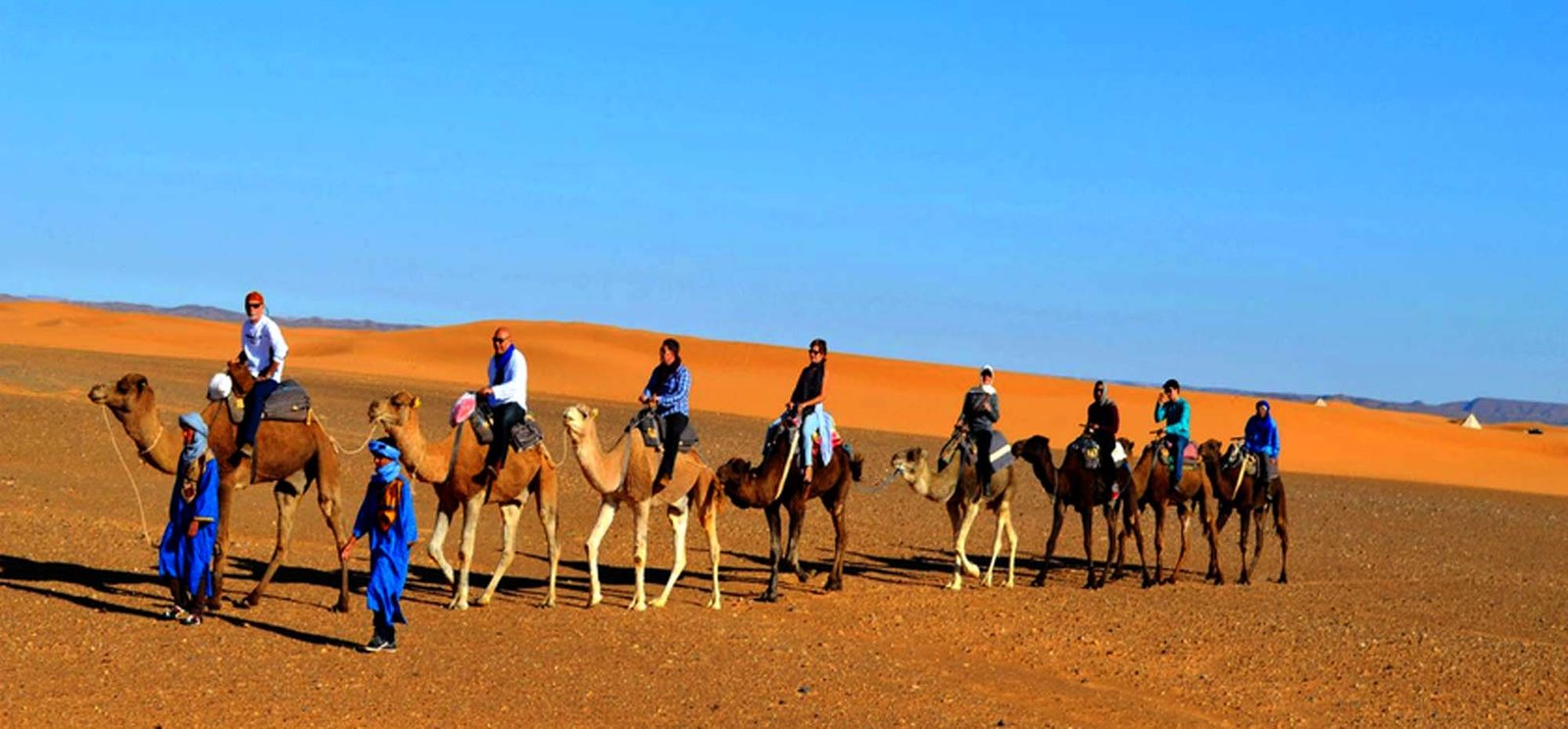 Desert landscape of southern Morocco