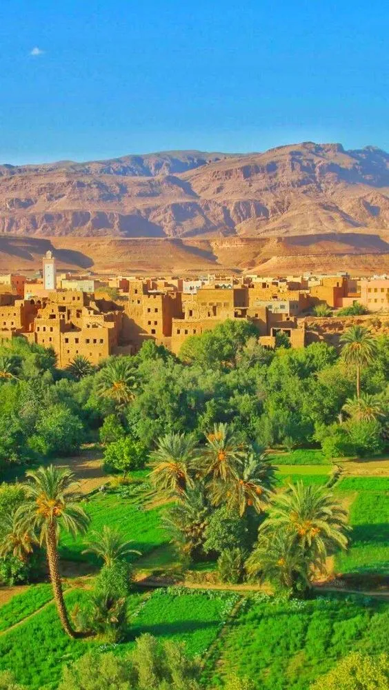 Landscape of southern Morocco