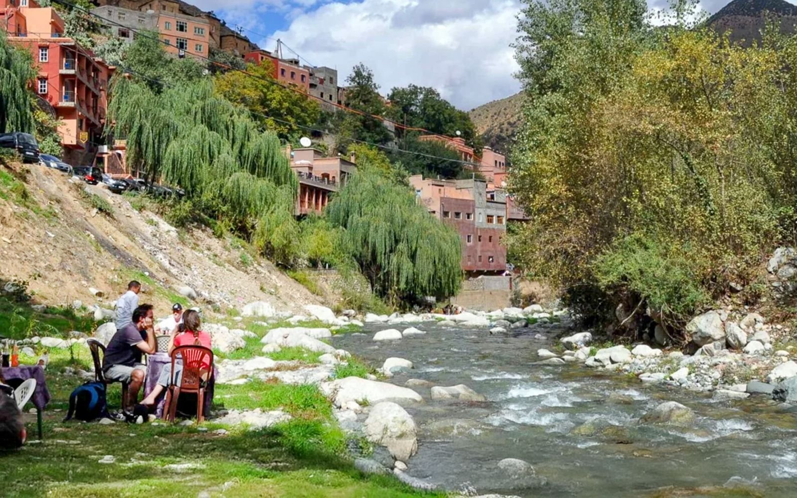 Village et vallée du Haut Atlas près de Marrakech